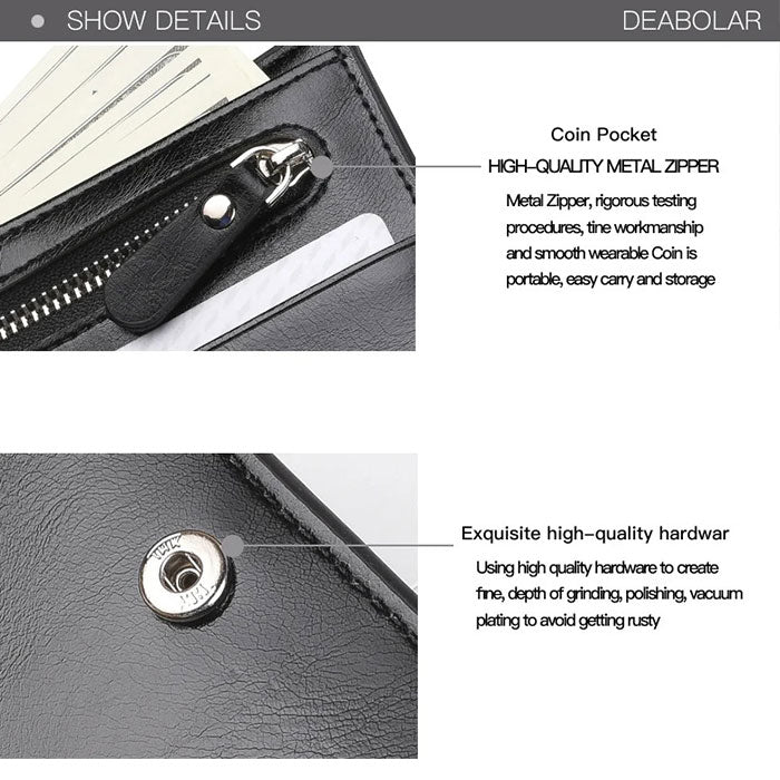 Branded Men's Genuine Leather Wallet ( Original )