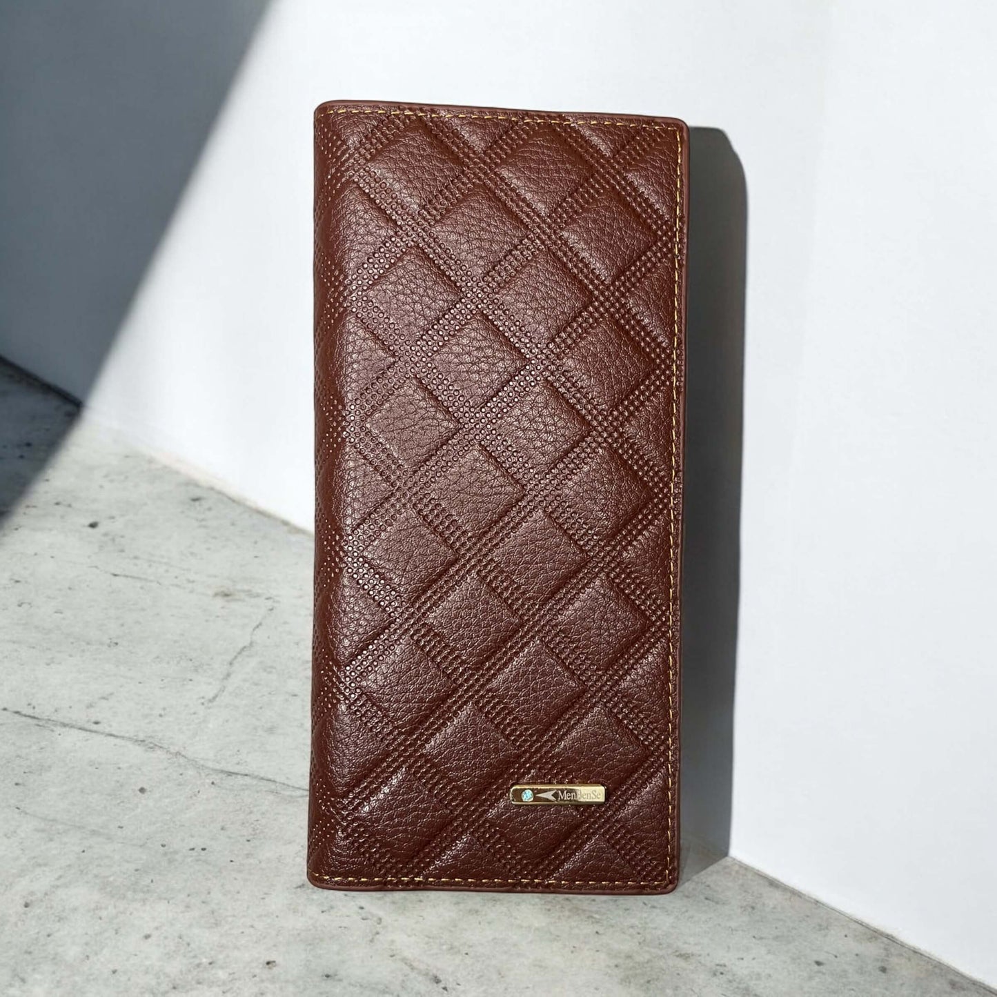 New MenBen's Long Leather Wallet
