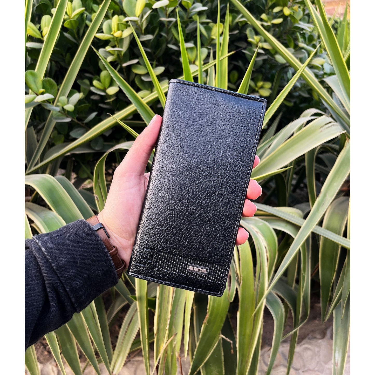 Bina Branded Imported Trifold Wallet