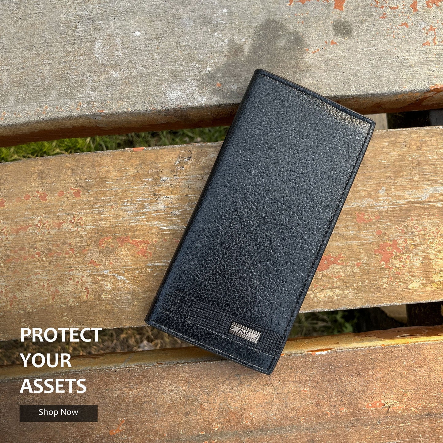 Bina Branded Imported Trifold Wallet