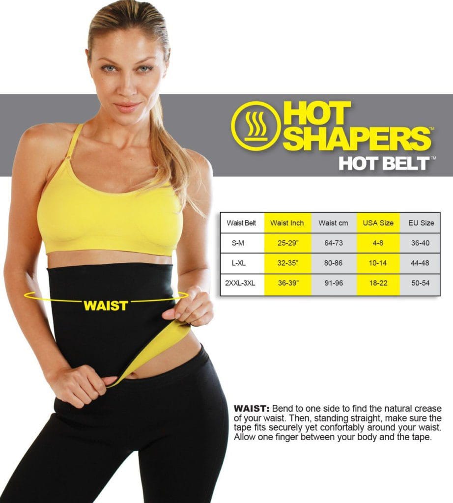 Hot shaper belt different size