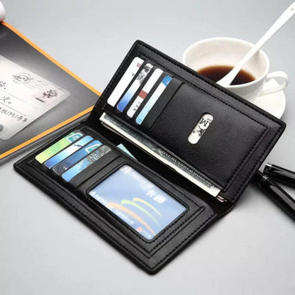 Men's RFID Imported Branded Slim Wallet (Buy 1 Get 1 Free)