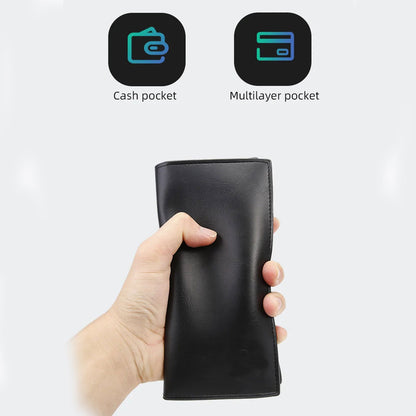 Men's RFID Imported Branded Slim Wallet (Buy 1 Get 1 Free)